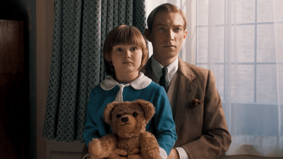 Domhnall Gleeson v hlavní roli spisovatele ve filmu Sbohem Kryštůfku Robine.
